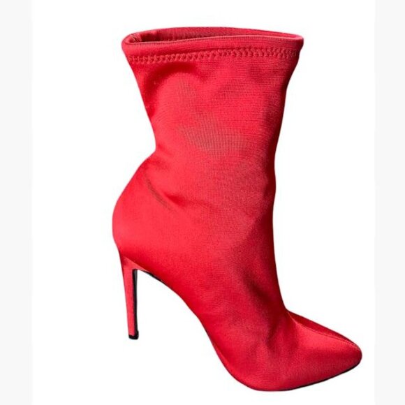 Steve Madden Lovely Stiletto Heel Ankle Booties  Size 7.5 NWOT - Picture 4 of 13